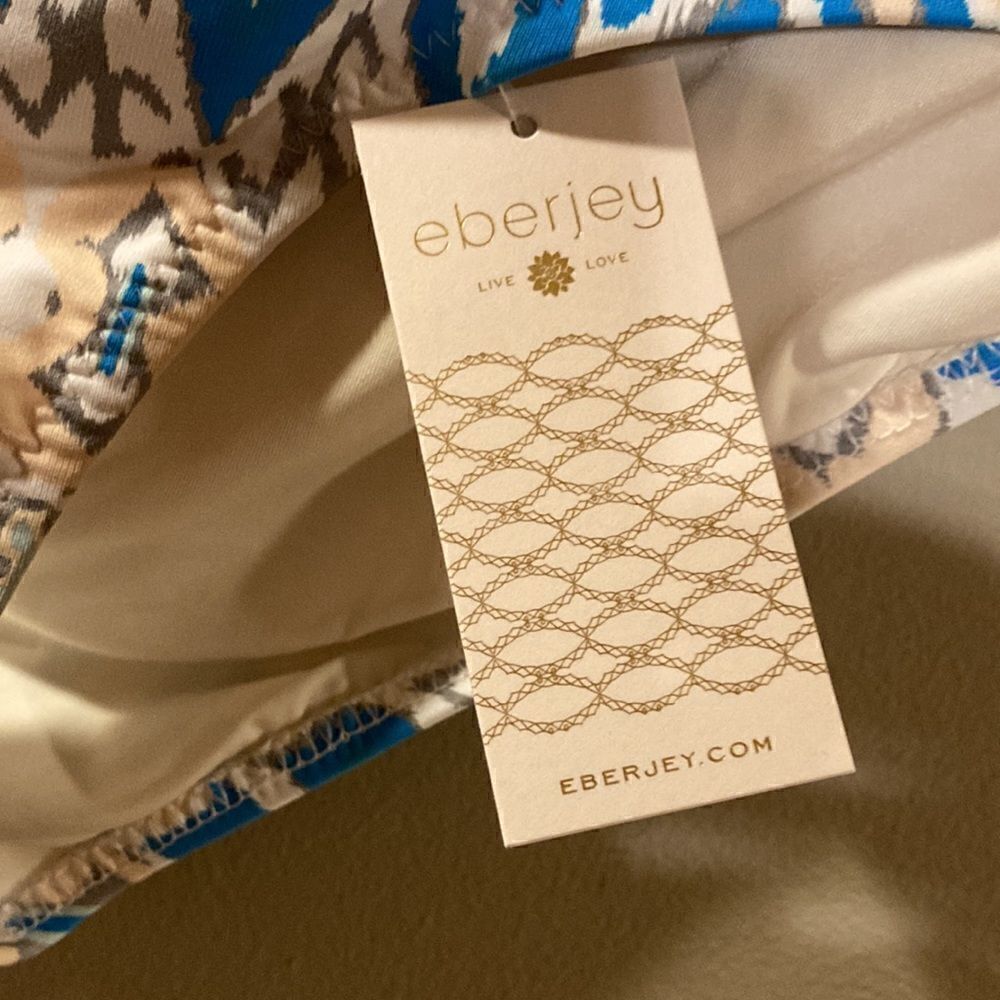 Eberjey Bleached Blues Bikini Bottoms - Picture 4 of 10